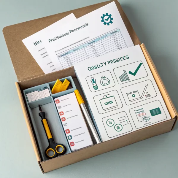 ISO 9001 Quality Assurance Box